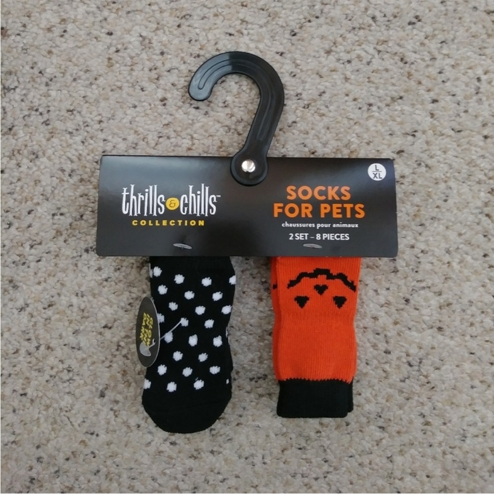 Halloween pet socks